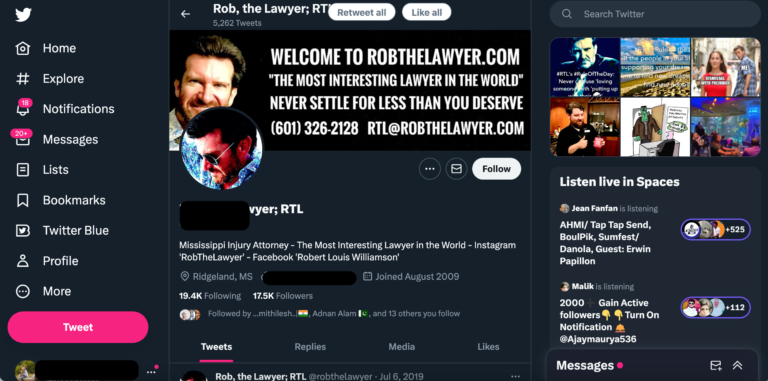 Product image for 17k Twitter