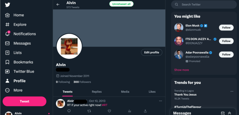 Product image for Alvin GIF account