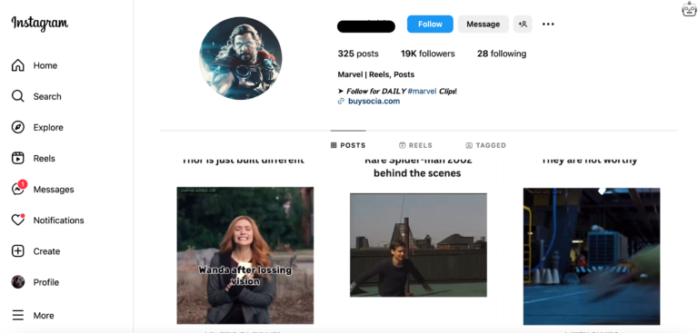 Instagram Account with 19k Followers | Massive Engagement instagram account with 19000 followers
