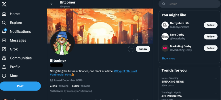 Crypto/NFT Twitter with 8k Followers