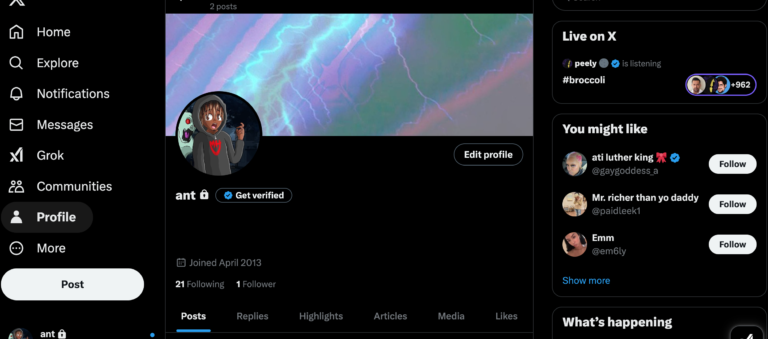 Exclusive Aged 3 Character user Twitter Account