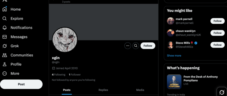 Exclusive Aged 4 Letter username Twitter Account