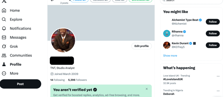 Twitter followed by Draymond Green